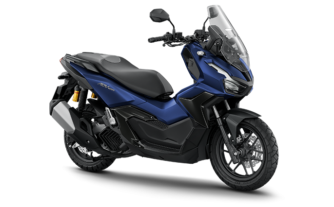 Honda ADV 160 2026 สี Matt Hyper Blue น้ำเงินด้าน เต็มคัน