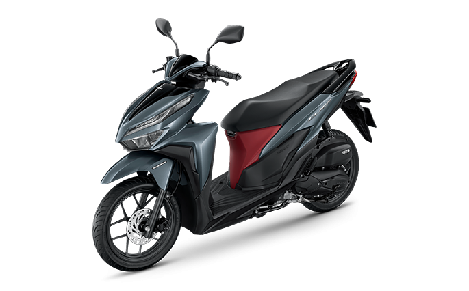 Honda Click 125 สีเทา-แดง เต็มคัน รูปทางการจากไทยฮอนด้า