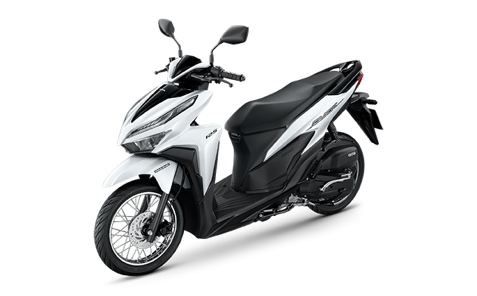 Honda Click 125 สีขาว-ดำ เต็มคัน