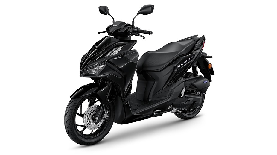 Honda Click 160 2026 สีดำ ดีไซน์สปอร์ตโฉมใหม่ ด้านข้างเต็มคัน