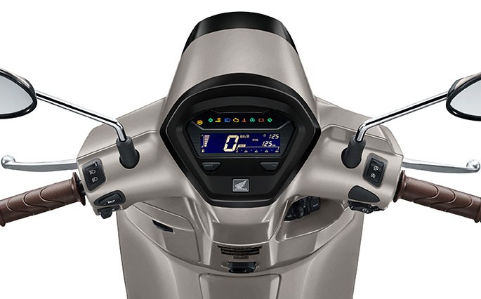 หน้าปัด Multi-Function Meter สไตล์วินเทจของ Honda Giorno+ 2026