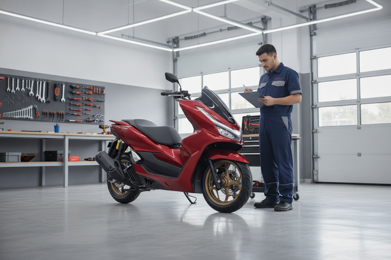 คู่มือดูแลรักษา Honda PCX 160 2026 ให้อายุยืน ไม่ต้องซ่อมบ่อย