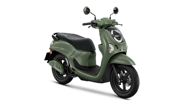 Honda Scoopy 2026 รุ่น Club 12 สีขาว-น้ำเงิน ทูโทน เต็มคัน