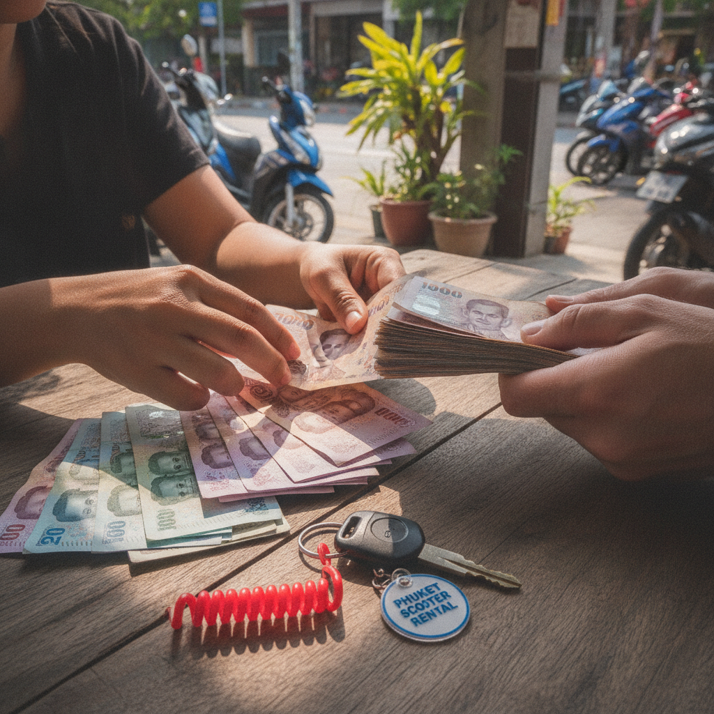 เงินประกันเช่ามอเตอร์ไซค์ภูเก็ต ทำไมต้องวาง? เมื่อไหร่จะได้คืน?