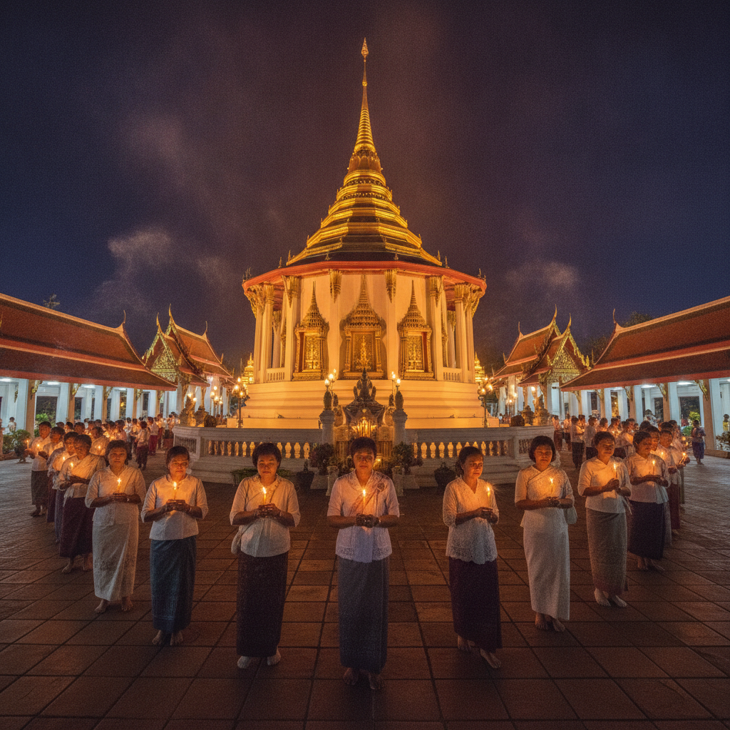ประเพณีไทยเดือนกุมภาพันธ์: มาฆบูชา ตรุษจีน และวันแห่งความรัก